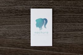 ハーブ蒸しサロンのショップカード